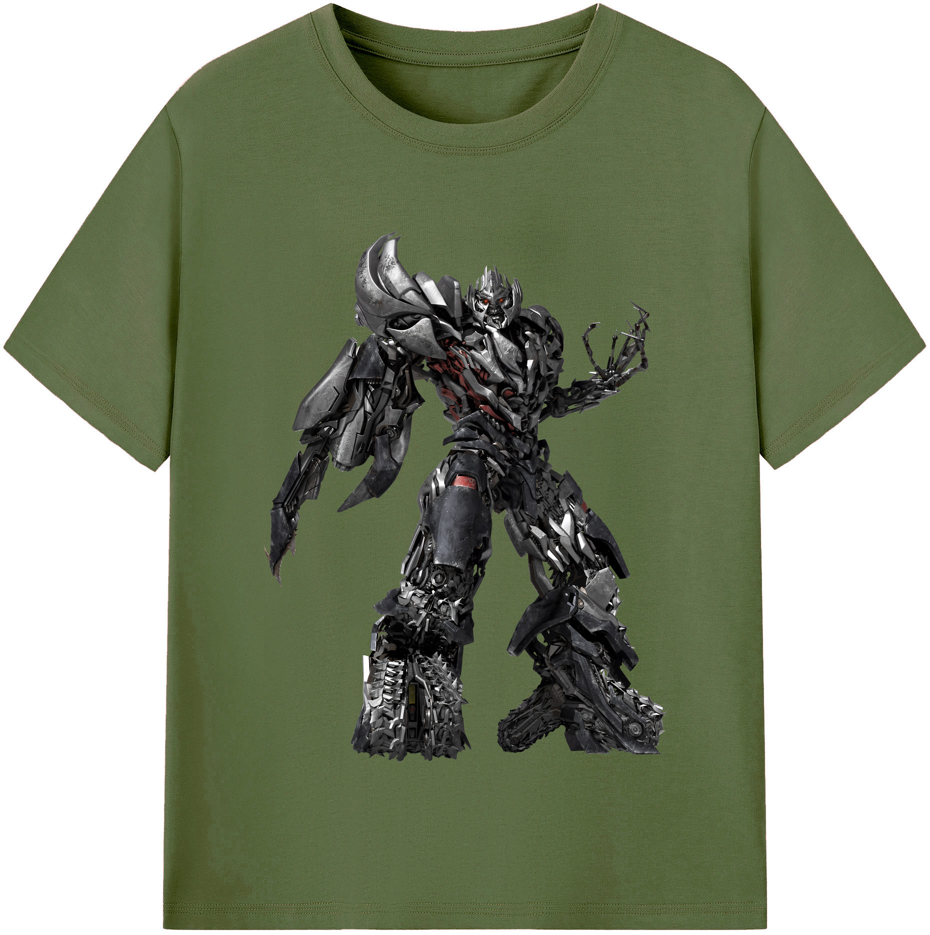 （画像用） Transformers トランスフォーマー 綿100％半袖Tシャツ（フロントプリント）